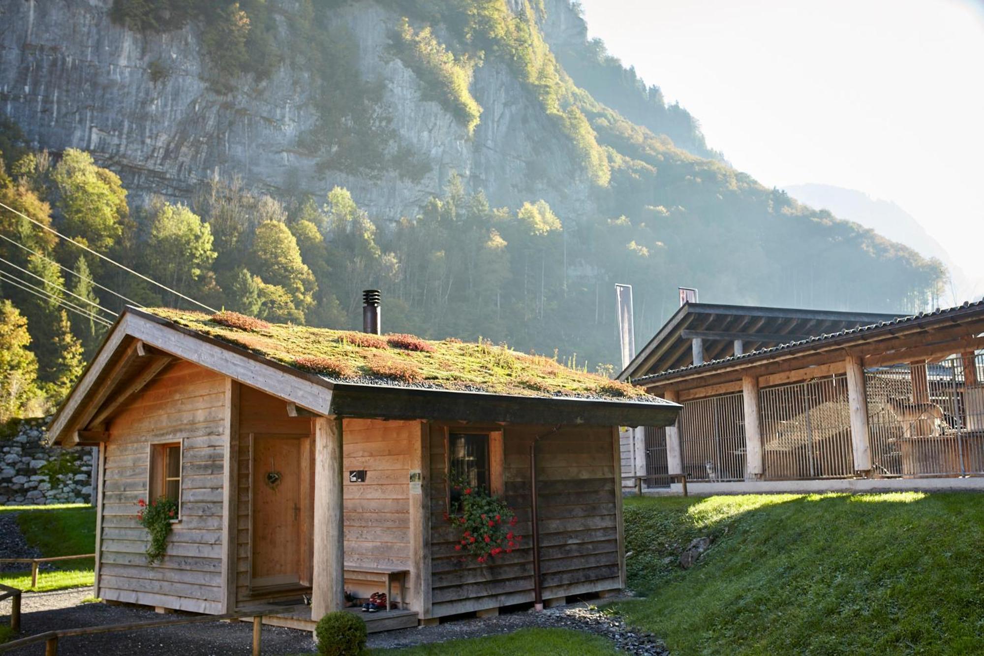 Huettenhotel Husky Lodge Muotathal Екстериор снимка